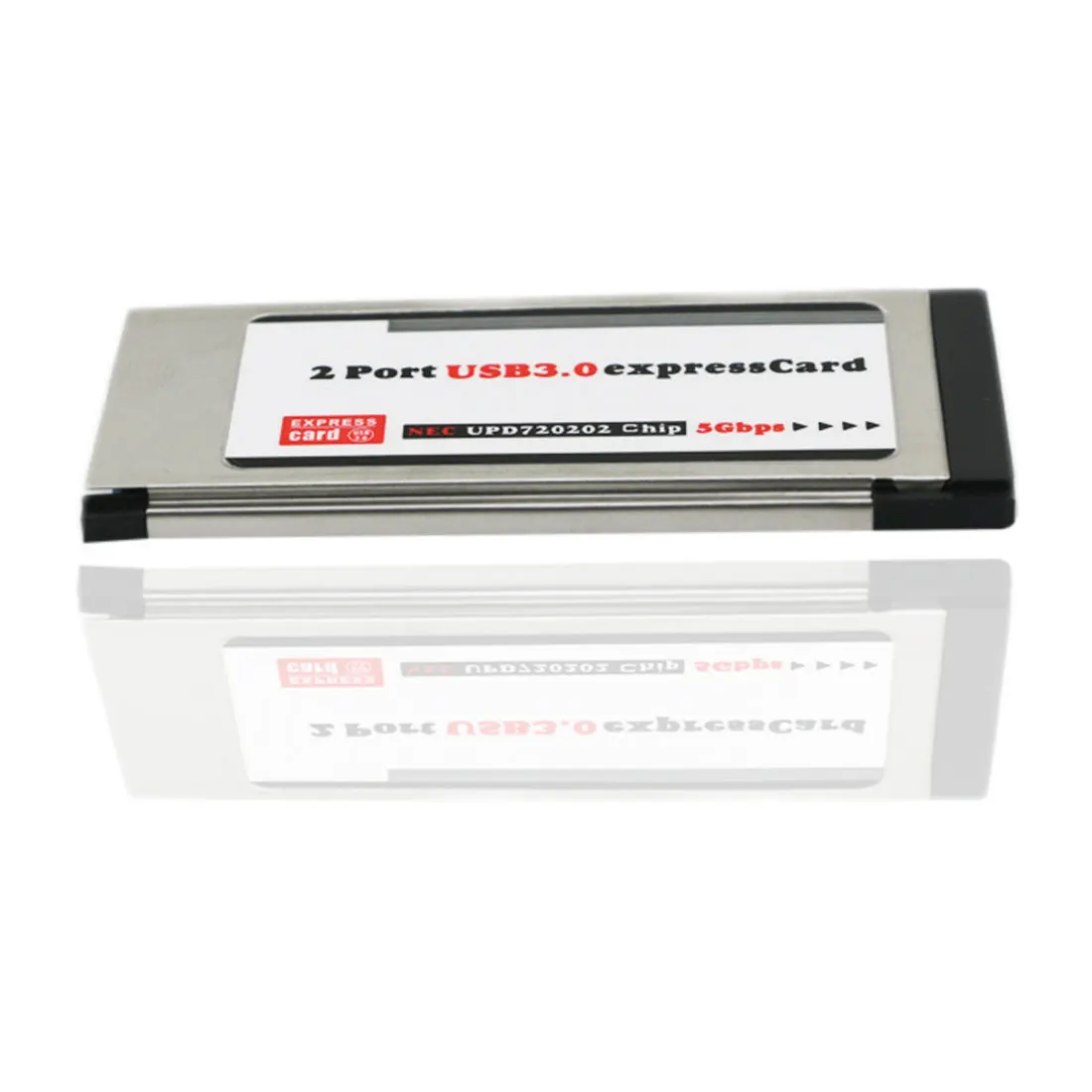 Двойной 2 портами плата PCI Express к USB 3,0 PCI-E адаптер для чипсета NEC 34 мм слот ExpressCard конвертер 5 Гбит/с для ПК