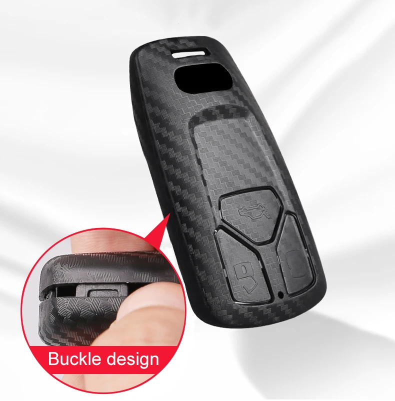 Cover chiave telecomando per Audi A6 A5 Q7 S4 S5 A4 B9 Q7 A4L 4m TT TTS RS 8S 2016 2017 2018 - H227725aba97a4d718a21f0d253ac1ba3N