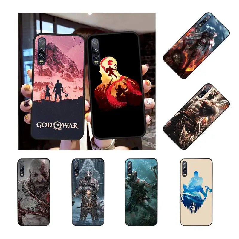 NBDRUICAI God Of War ТПУ Черный чехол для телефона корпус Huawei P30 P20 P10 P9 P8 Mate 20 10 Pro Lite |