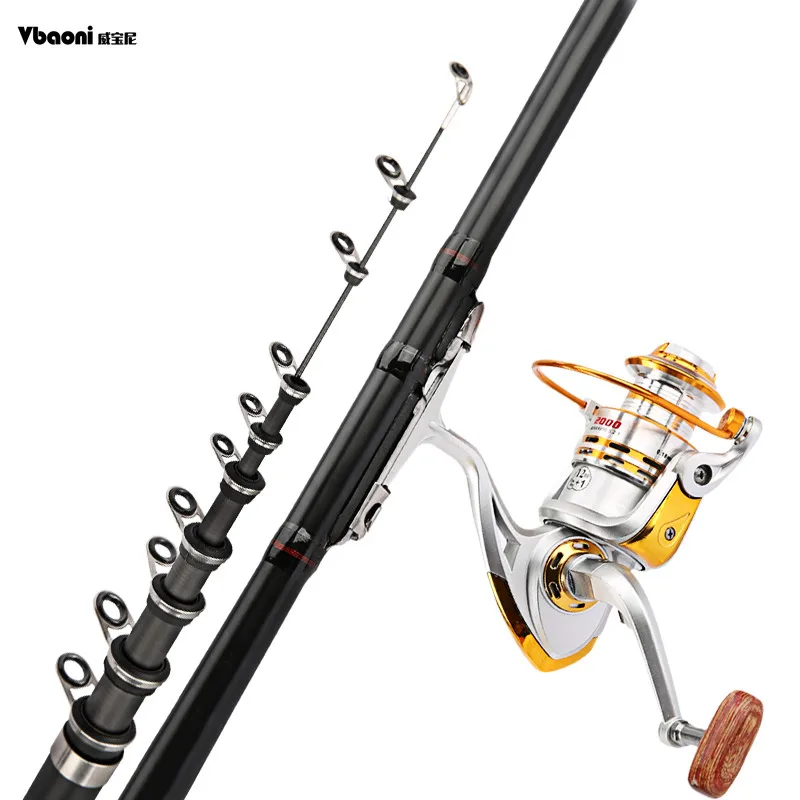 High Quality carbon fiber Spinning Fishing Rod Power Telescopic Rock Fishing Rod Carp Feeder Rod Travel Boats Sea 2.4-6.3m VBONI High Quality carbon fiber Spinning Fishing Rod Power Telescopic Rock Fishing Rod Carp Feeder Rod Travel Boats Sea 2.4-6.3m VBONI