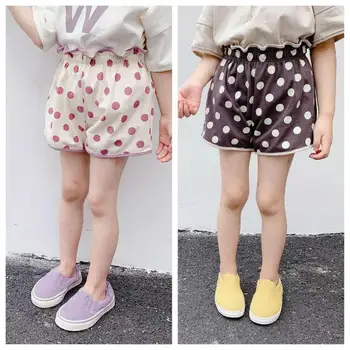 

Children's clothing 2020 summer new products girls Korean version of the lace wavelet shorts middle small children's hot pants