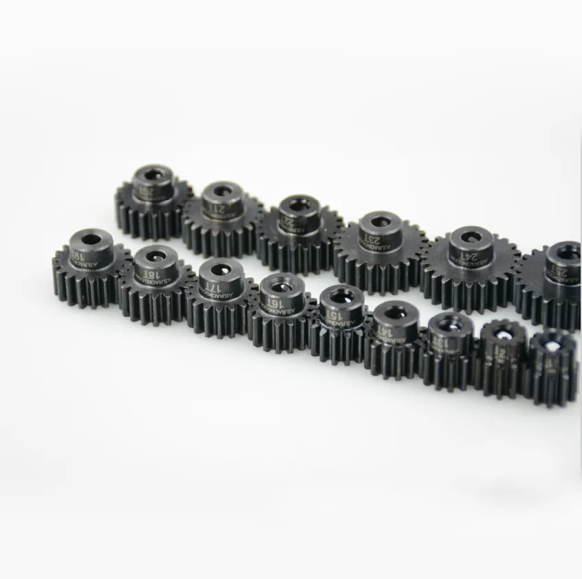 Металлический 11 t 26 хромированный мотор зубчатые зубцы для 1/5 Traxxas XMAXX rc
