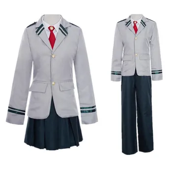

Anime Cosplay My Hero Academia deku Midoriya Izuku Todoroki Shouto school Students uniform Cosplay Costume