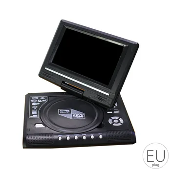 

Portable DVD Player 270 Degree Rotation Screen HD Video Player Travel Mini DVD Playing Device US/UK/EU/AU Plug