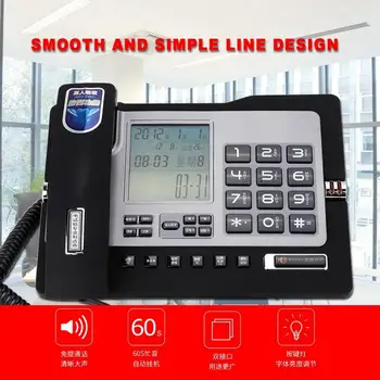 

G026 Fixed Telephone Hands-Free Report Number Seat Type Wired Landline Caller ID For Home Business Office landline phone
