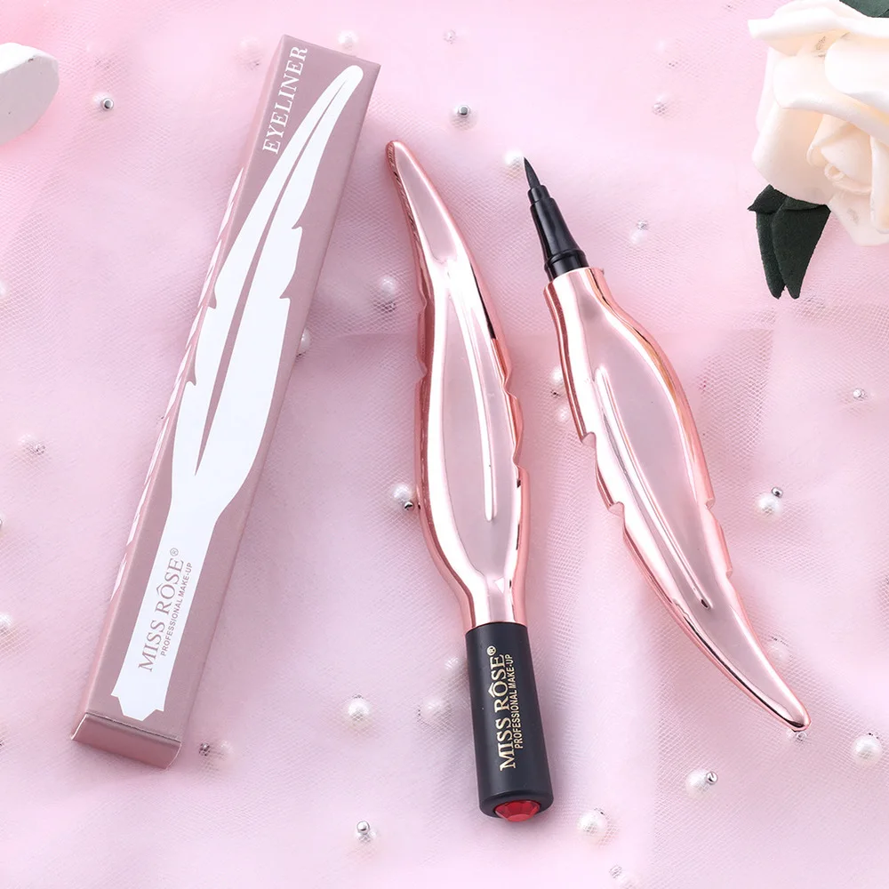 Feather Eyeliner Waterproof Black Liquid Eyeliner Pencil Long Lasting Women Natural Eye Liner Pen Cosmetic Makeup Tool Feather Eyeliner Waterproof Black Liquid Eyeliner Pencil Long Lasting Women Natural Eye Liner Pen Cosmetic Makeup Tool