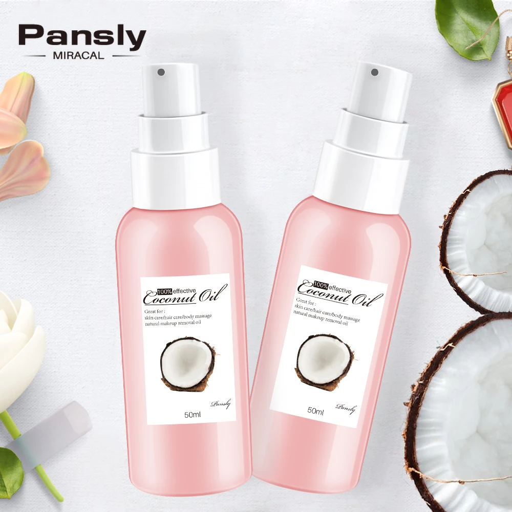 

Organic Extra Virgin Coconut Oil Cold Pressed Coconut Oil for Skin Hair Care Makeup Remover Body Massage Relaxation Oil Control