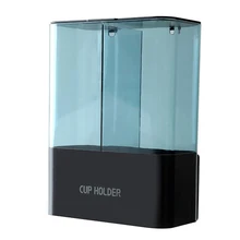 Отель офис настенный прочный головной убор бытовой бумажный Подстаканник полка для хранения кофе диспенсер для воды автоматическая защита от пыли