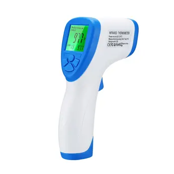 

Non-Contact Body Infrared Forehead Thermometer For Adults And Children With Lcd Display Digital Laser Temperature Tool CE FDA