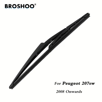 

BROSHOO Car Rear Wiper Blade Blades Back Windscreen Wiper Arm For Peugeot 207SW Hatchback (2008 Onwards) 305mm Auto Styling