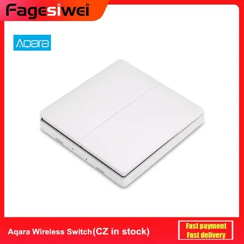

Aqara Wireless Remote Switch Smart Light Switch Wireless Version Double Key International Edition