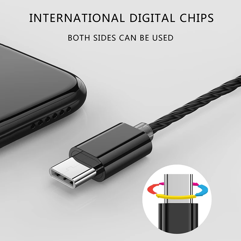 Тип C HiFi USB-C наушники-вкладыши динамический привод музыка наушники Бас Металл для Xiaomi huawei samsung спорт игровая гарнитура с микрофоном