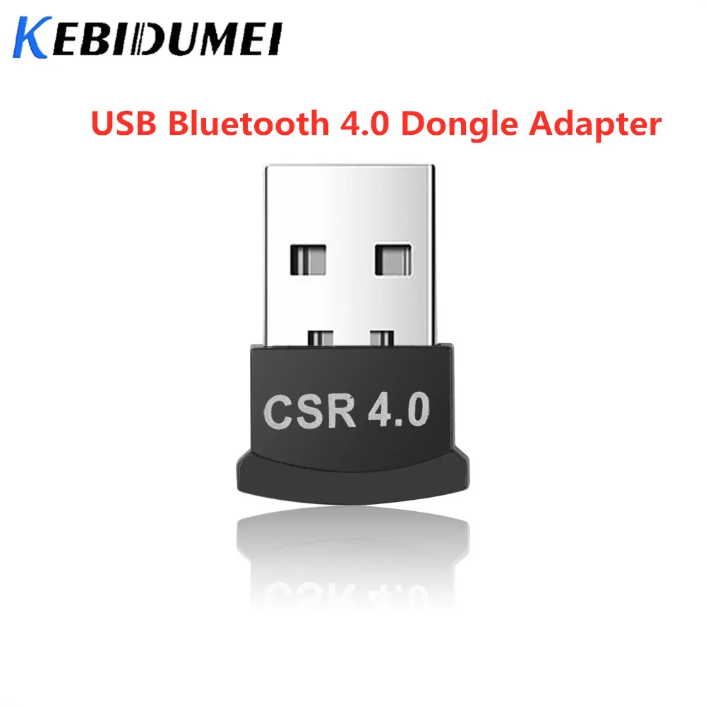 

Kebidumei Wireless USB Bluetooth 4.0 Adapter Dongle Music Receiver Mini Sound Transmitter Receiver Adapter For PC Computer