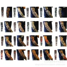 Нарукавник с татуировкой упакованный комбинированный татуировочный рукав солнцезащитный рукав УФ-защита ледяной рукав