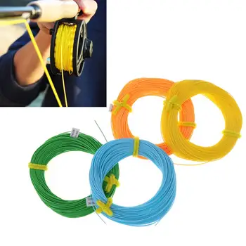 

100 Feet Floating Fly Fishing Line WF4F Weight Forward Polyethylene Fly Fishing Cord 4 Colors Optional Fishing Line
