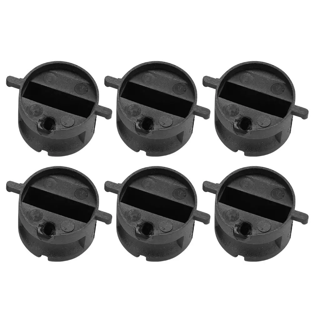 Surfboard Tail Rudder Slot for FCS Style Fin Plugs G5 Leash Plugs Box with Screws Key Wrench 6PCS surfboard screws