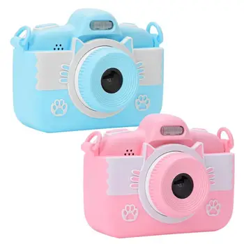 

vlog camera 3in Touch Screen HD Children Camera Front&amp Rear Cameras Built-in Games w/ Battery Support TF Memory Card