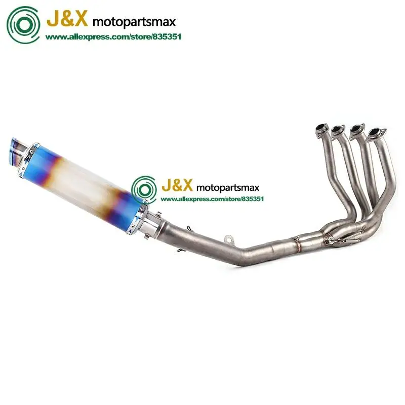 Полная выхлопная система предотвращения скольжения для мотоцикла Kawasaki Z800