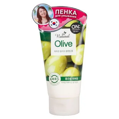 Пенка для умывания с маслом оливы «OTB Natural Olive» On The Body, 120 г