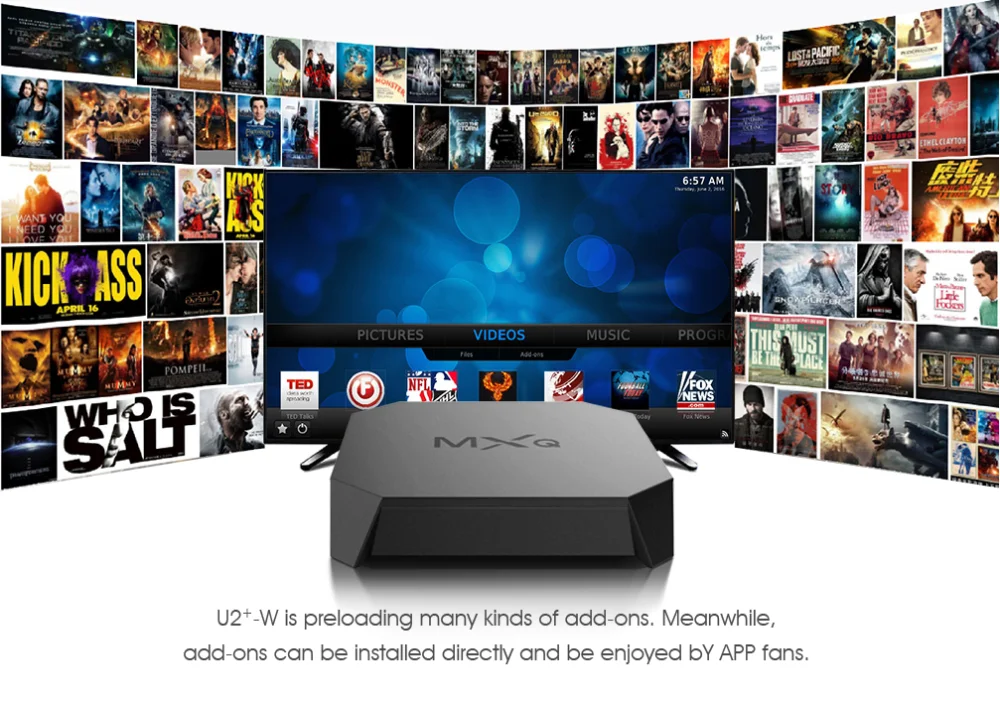 Фабрика Mxq U2+ W Tv Box S905W Ddr3 1G8G 2G16G 2,4 GVoice дистанционного Управление 4 ядра Поддержка для Android 7,1 4 к smart set top Tv Box
