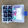 High Quality 48pcs 3D Glitter Plush Plastic Safety Eyes For Toys Amigurumi Doll Making Eyes For Dolls Mix Animal Box 12mm 6