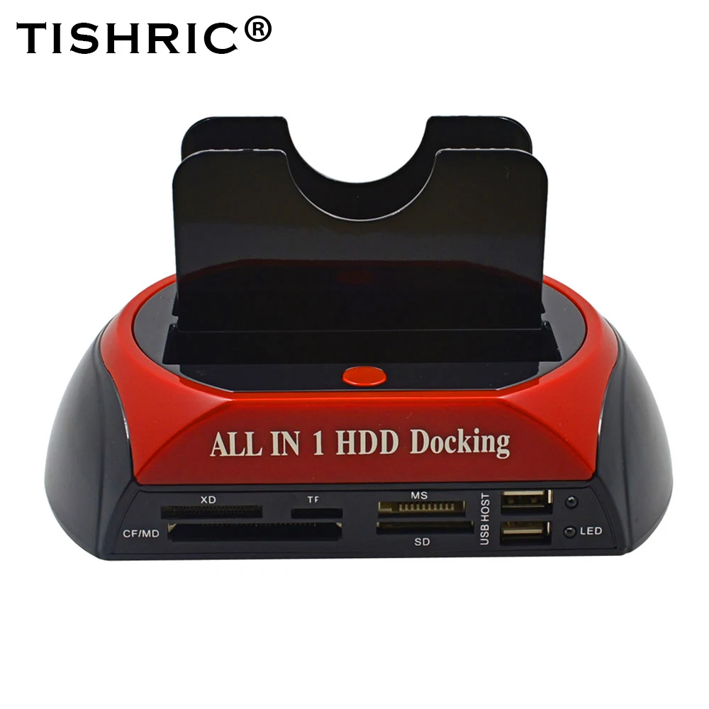Док станция TISHRIC All in для Hdd док eSATA USB 2 0/3 0 жесткого диска 5/3 5 корпус диска|Корпус