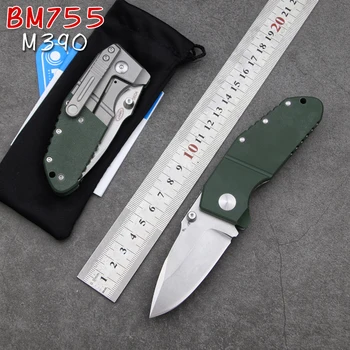 

LENGREN NEW 755 M390 Blade Titanium G10 handle folding Pocket Survival EDC Tool Utility outdoor camping sharp hunting knife