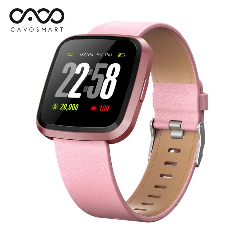 

Jia Wo Hot Selling V12 1.3 Inch All Touch Screen Gift/Blood Oxygen Sports Smart Bracelet Watch