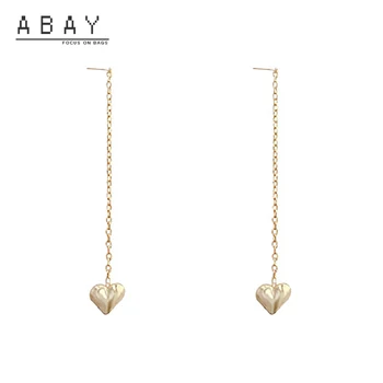 

Fashion Hot Deals Small Love Earrings Women 2020 New Versatile Simplicity Temperament Exquisite High Quality Female Ear Pendant