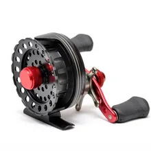 Катушка из алюминиевого сплава 60, катушка для левого/правого плота, катушка для подледной рыбалки, катушка для мухи, катушка из алюминиевого сплава, Прямая поставка