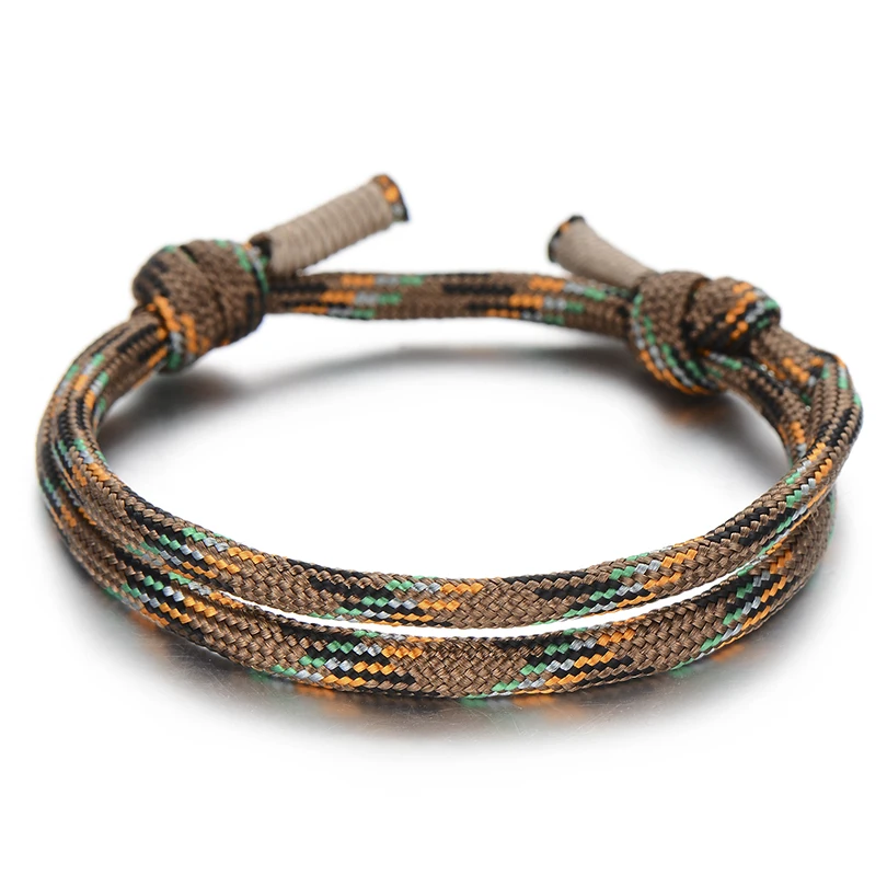 Paracord Rope Braiding Bracelet for Men Women Bracelet Jewelry