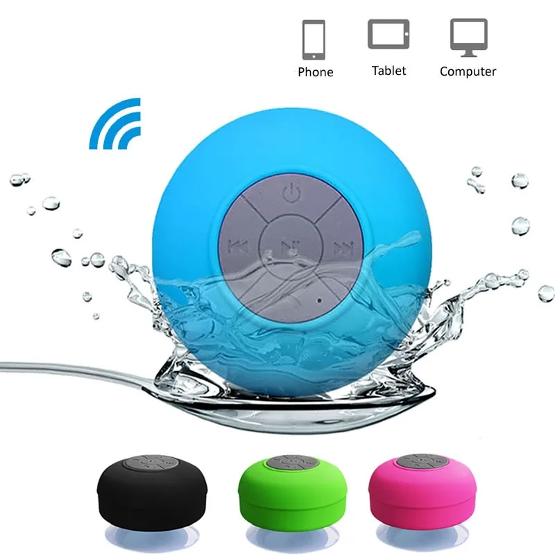 Портативная Bluetooth-колонка беспроводная водонепроницаемая душевая Колонка s для