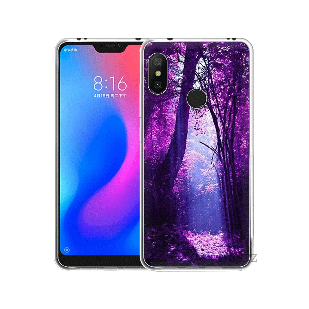 Мобильный чехол для телефона для Xiaomi mi F1 9 9T MAX 3 A3 Pro CC9 CC9E 5 5S 6 mi x 2S 8 A1 A2 5X 6X Lite твёрдая обложка фиолетового цвета