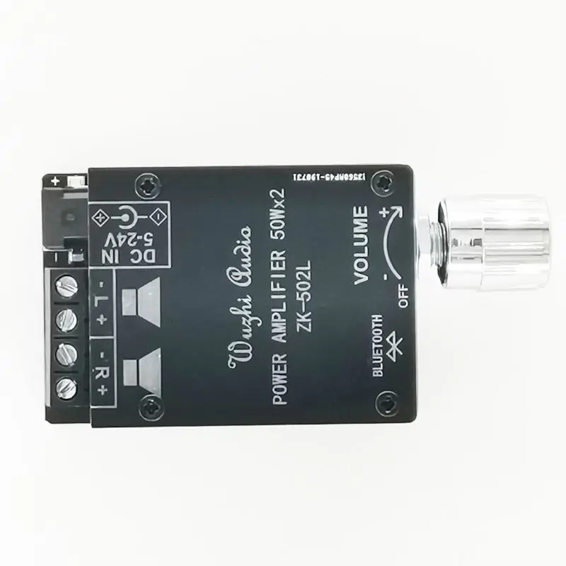 ZK 502L MINI 5 0 Bluetooth усилитель платы беспроводной аудио цифровой мощности 2x50 Вт