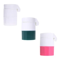 4 Layer Pill Box Cutter Medicine Crusher Grinder Splitter Tablet Cutter Divider Storage Case Pill Box Cutting Tablets