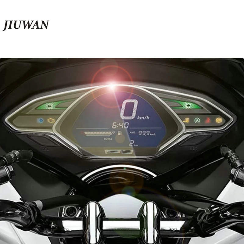 

Motorcycle Speedometer Instrument Protective Film Wear-resistant Anti-violet Transparent Blue Light For Hondoa PCX 150 2018 2019