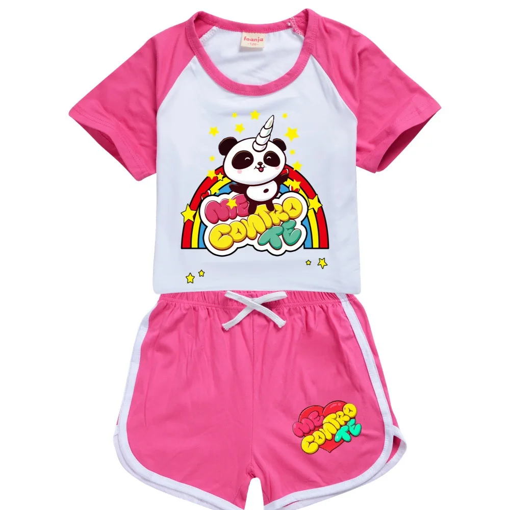 baby boy clothing sets cheap	 Me contro te Girls Boys Summer Clothing Set Kids Sports T-shirt +Pants 2-piece set Baby Clothing Comfortable outfits Pyjamas baby boy clothing sets cheap	 Clothing Sets
