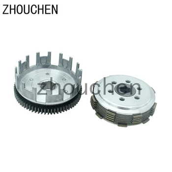 

6 Slices 70 Teeth Centrifugal Clutch Engine Thick Gear CG/CB200 Fit For ZS LC LF CG200 Water-cooled Motocross LH-112N