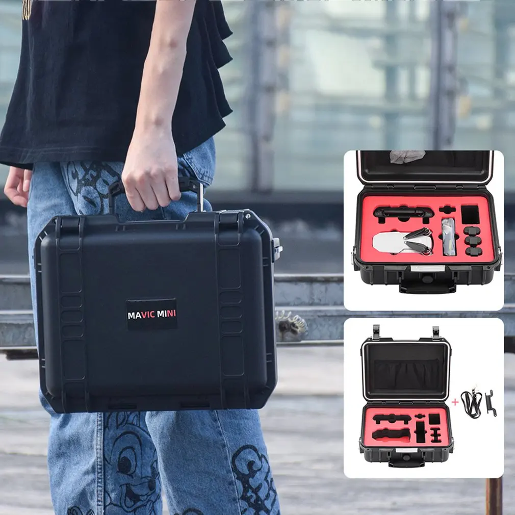 Подходит для Dajiang Royal Mavic Mini сумка для хранения водонепроницаемая коробка портативная взрывобезопасная коробка аксессуары для защиты дрона
