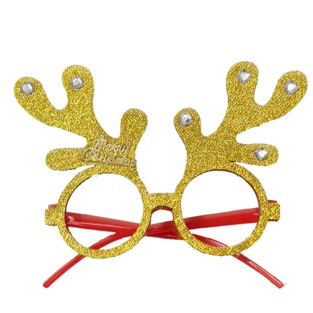 Christmas party glasses cute beautiful glasses photo props role playing animals riding bike cycling glasses 30S26 (28)