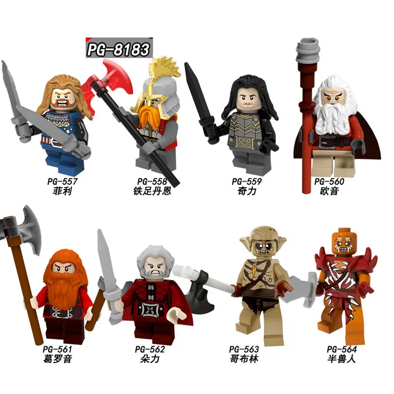 

PG8183 Single Sale Building Blocks Bricks Lord Of The Rings Action Ouyin Figures Groy Goblin Model For Children Toys DIY