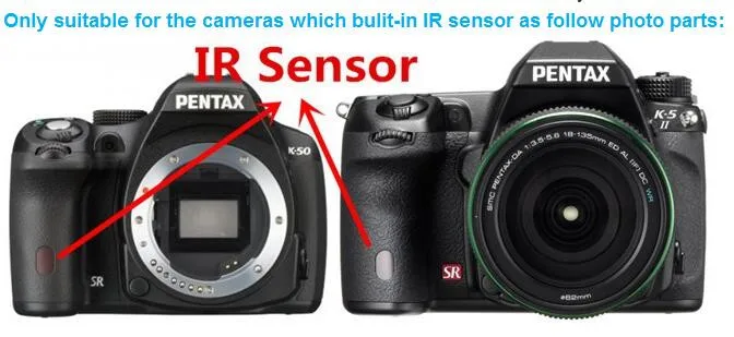 Description Picture 2 of itemIR Infrared Wireless Remote Control Shutter Release For Pentax Pentax K30 K5 K7 KR KX KM K-S1/S2/5/7/X/M/R/K10D/K20D/K110D/K200D
