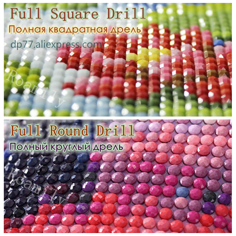 5D алмазная картина полная круглая/квадратная мультфильм толстые дамы Вышивка