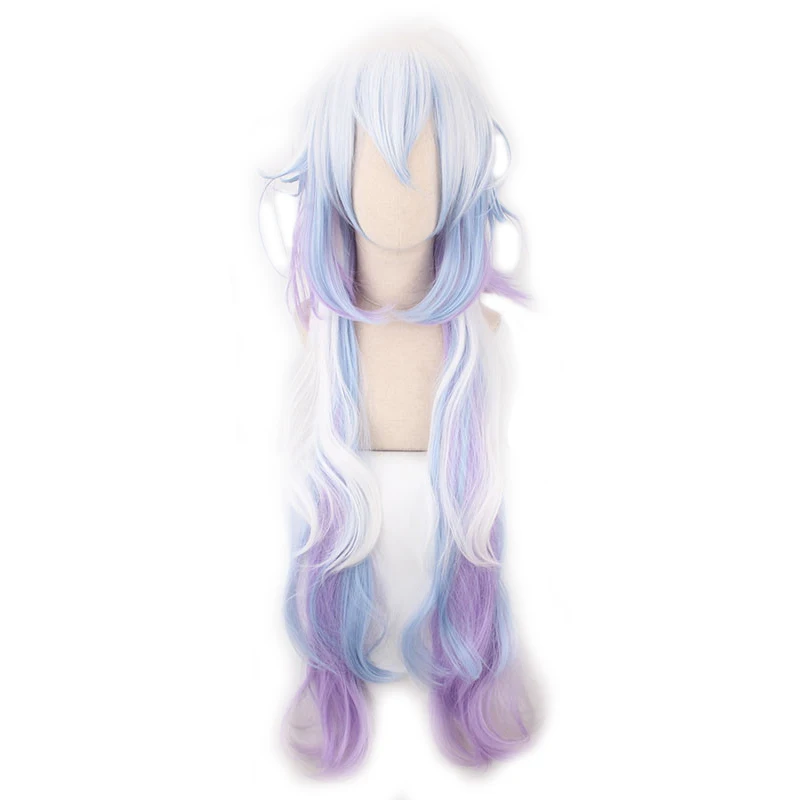 

Anime Fate/grand Order Caster Merlin Cosplay Wig Long Layered Fluffy Gradient Synthetic Hair Fate Stay Night Costumes Play Wigs