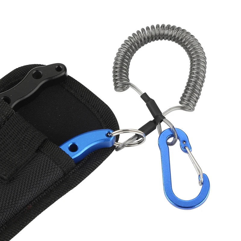 New Design Aluminum Alloy Fishing Pliers Split Ring Cutters heath & fishing lanyard