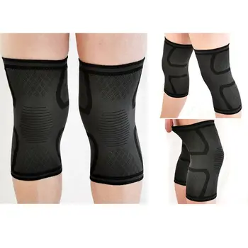 

Anti-slip Knee Pads Knee Protector Compression Elastic Knee Pads Support Running Weightlifting Fitness Cycling Knee Pads