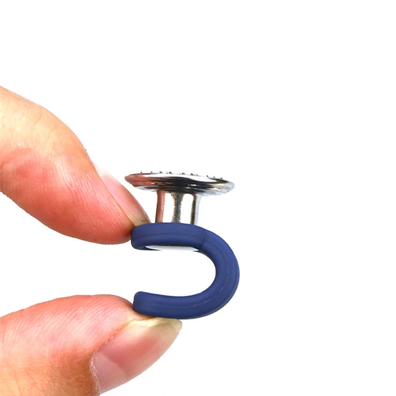 10 Pcs Jeans Buttons Extender Elastic Waistband Extension Button Universal Trousers Extender Belt Buckle Pregnancy Accessories
