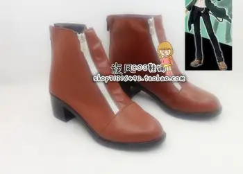 

Danganronpa 2 Men's Komaeda Nagito cosplay Short Boots Custom Shoes