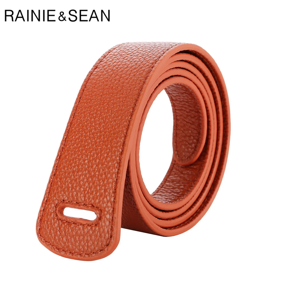 RAINIE SEAN First Layer Cowskin Women Belt Self Tie Genuine Leather Ladies Wide Belts for Dresses Knot Solid Red Female Corset la spezia red patent leather women belt elastic corset waist belt pu leather ladies belts for dresses fashion female accessories