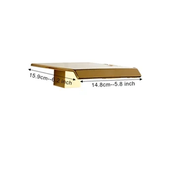 

Free Shipping Brass Bathroom Faucet Waterfall Spout One Hole Deck Mount Faucet Accessory JP28